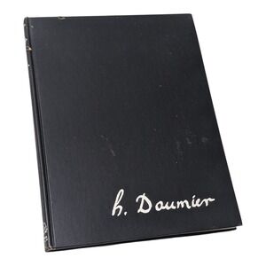 Daumier Drawings Art Book by K.E. Maison Vintage Art History 1960